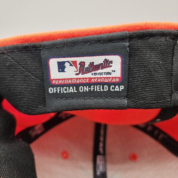 Miami Marlins Hat Cap Fitted Mens 7 1/4 New Era 59Fifty Official On Field Cap - Picture 7 of 7